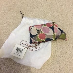 Coach purse scarves
